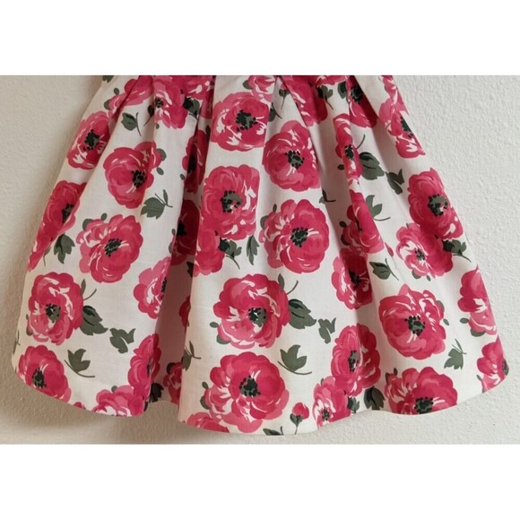 JANIE & JACK Special Occasion Floral Print Bow Party Dress w/Crenoline 18-24 mo - Picture 3 of 10